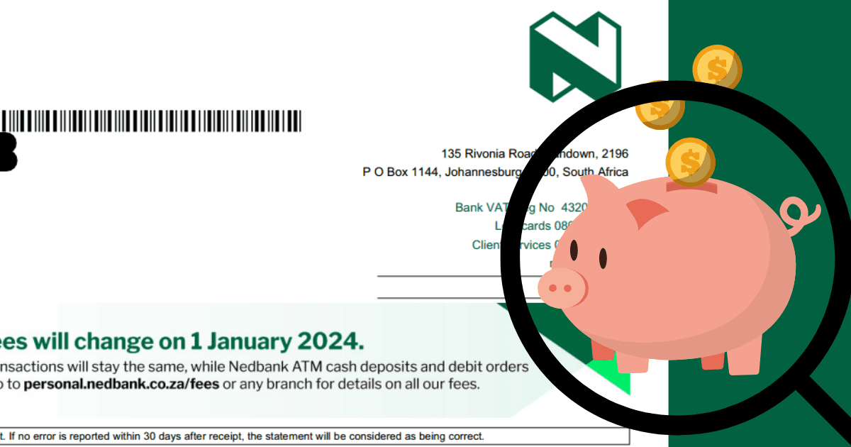 Nedbank Bank Statement Analysis: Understanding Account Tiers, Fees & Greenbacks Rewards